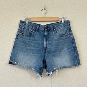 Madewell Relaxed Mid Length Denim Jean Shorts size 29